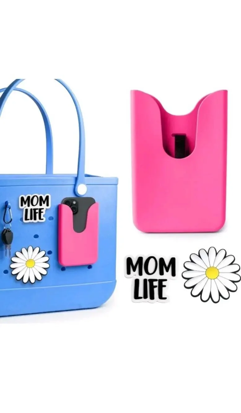 Phone Holder Compatible with Bogg Bag - Universal and made of Silicone